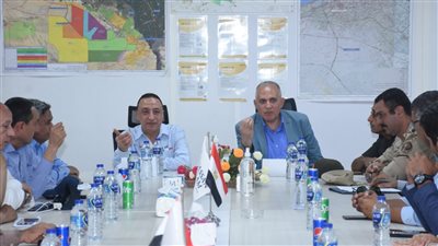 محافظ الإسكندرية ووزير الموارد المائية يتفقدان محطة معالجة مياه الحمام