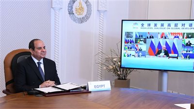 12 رسالة من السيسي أمام جلسة الحوار رفيعة المستوى للتنمية العالمية 