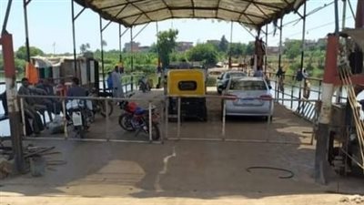 لعدم توافر وسائل السلامة.. إيقاف معدية نهرية بالبحيرة 