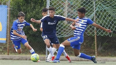 إنبى تحت 14 سنة يهزم بونفيرادينا الإسبانى وينفرد بصدارة مجموعته 