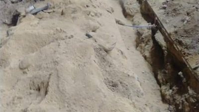 هبوط أرضى بالإسكندرية.. تفاصيل 