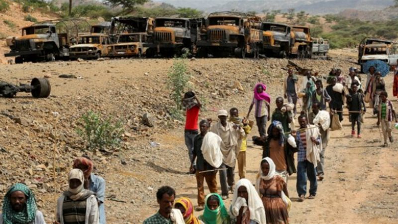 النازحين في إثيوبيا