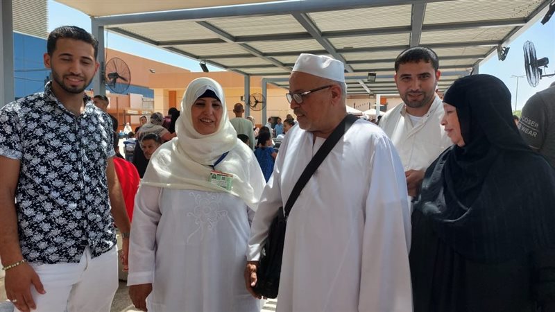 الحجاج في مطار القاهرة