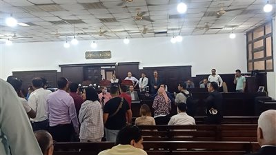 استعدادات جنايات المنصورة لجلسة المحاكمة الأولى لقاتل نيرة أشرف | فيديو 