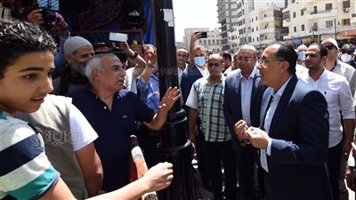 رئيس الوزراء يتفقد أعمال تطوير ساحة مسجد السيد البدوي في ختام جولته بالغربية | صور