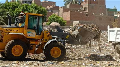 رفع 97 طن مخلفات وقمامة خلال حملة نظافة بأسيوط 