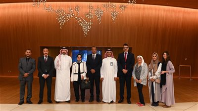 وفد رسمي من وزارة السياحة والآثار يزور معرض شطر المسجد بالسعودية| صور