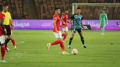 الأهلي يحافظ على تقدمه أمام بيراميدز بعد 30 دقيقة |صور