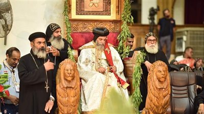 ايبارشية أسوان تحتفل بتجليس الأسقف الجديد الأنبا بيشوي