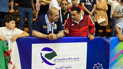 هشام حطب يدعم اللاعبين المصريين في منافسات دورة ألعاب البحر المتوسط بـ