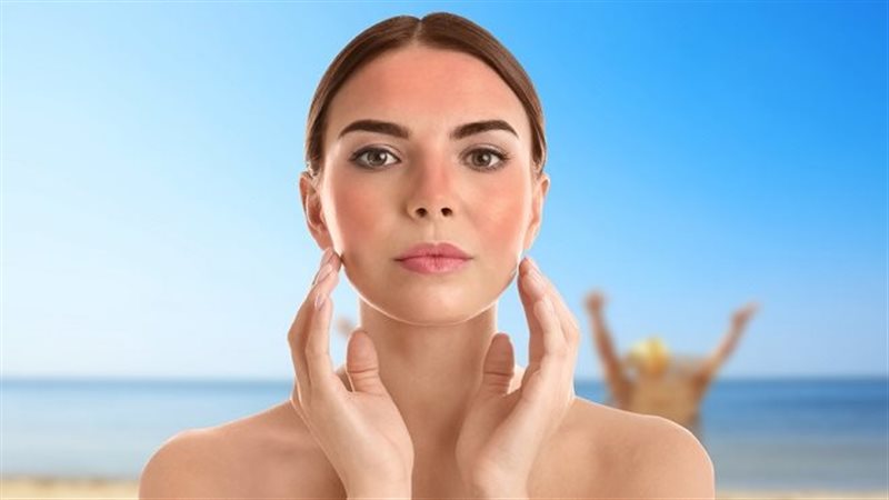 علاج حروق الشمس