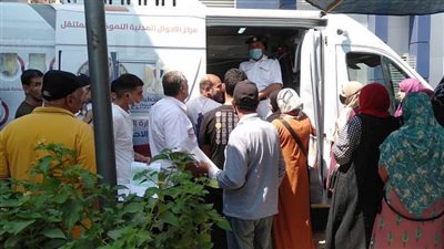 قوافل الأحوال المدنية تستخرج 12 ألف بطاقة شخصية في 11 محافظة| صور