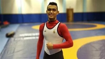 جمال عبد الناصر لاعب المصارعة يودع دورة ألعاب البحر المتوسط