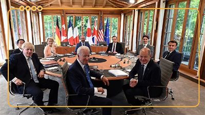  زعماء مجموعة السبع الكبرى يسخرون من جسد الرئيس الروسي| فيديوجراف