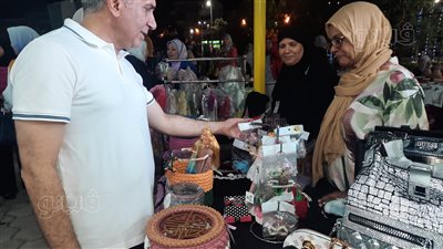 افتتاح معرض سيدتي للمشغولات اليدوية بمكتبة مصر العامة بالإسماعيلية | فيديو وصور