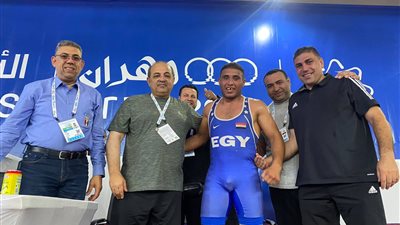 نور حسن يفوز ببرونزية المصارعة الرومانية في دورة ألعاب البحر المتوسط