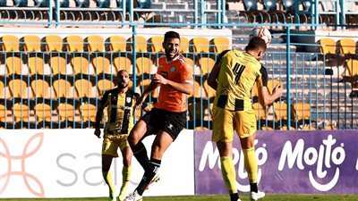 البنك الأهلي يتقدم على المقاولون العرب بهدف ناصر منسي في الشوط الأول