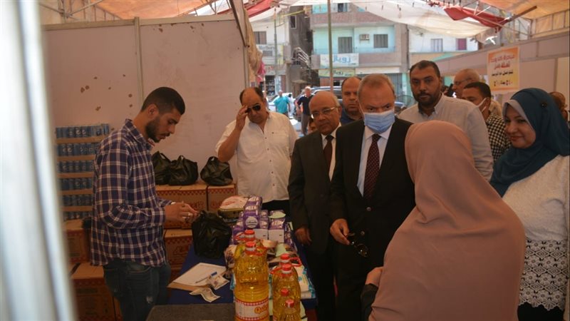 محافظ القليوبية يتفقد