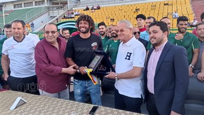 موعد زيارة محمد النني لقطاع الناشئين بنادي المقاولون