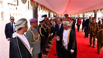 توافق مصري عماني على تعزيز العمل العربي المشترك والتصدي للتحديات التي تواجه الأمة العربية في المرحلة الراهنة