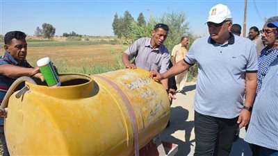 بحضور محافظ الوادي الجديد.. إزالة مخالفات زراعات الأرز بمركز الفرافرة