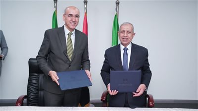 توقيع اتفاقيتي تعاون بين الأكاديمية العربية والمركز القومي لبحوث الإسكان بالإسكندرية 