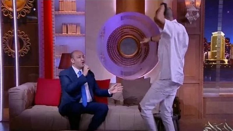 عمرو أديب وحسن شاكوش