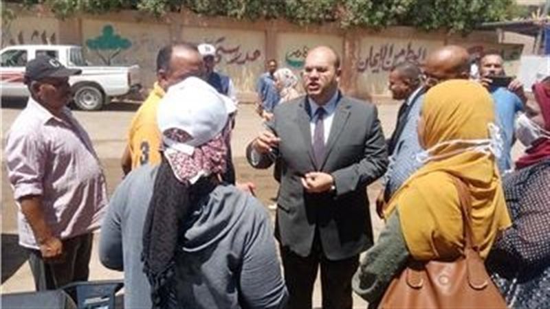 جولة نائب محافظ الجيزة