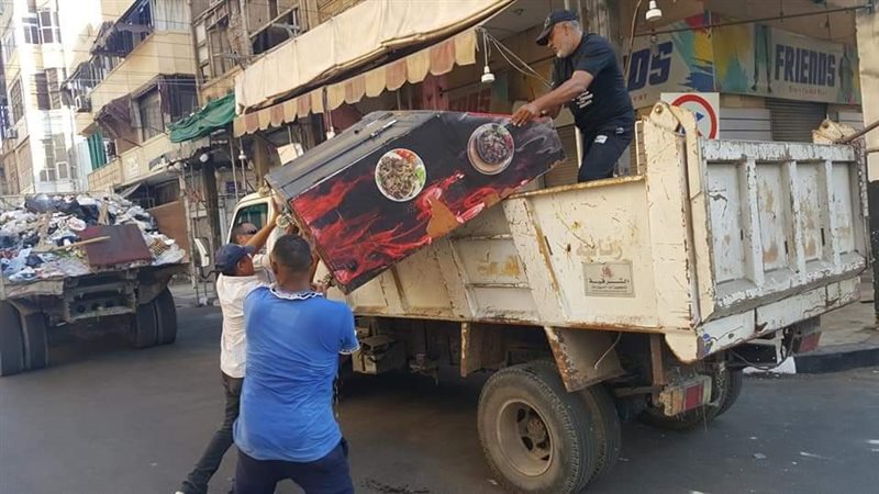 رفع الاشغالات بالجيزة