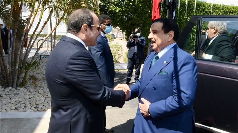 الرئيس السيسي وملك