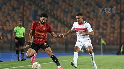 الزمالك يتقدم بهدفين نظيفين على سيراميكا كليوباترا في شوط أول مثير | صور