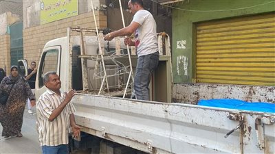 استكمال أعمال رصف شارع المجزر الآلي ورفع 269 حالة إشغال من الوراق | صور