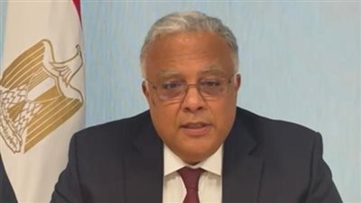 مندوب مصر لدى الأمم المتحدة يلقي بيانا مشتركا بشأن المياه وحقوق الإنسان بالنيابة عن ٦٧ دولة