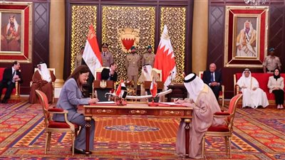 12 صورة ترصد تفاصيل القمة المصرية البحرينية وتوقيع عدد من الاتفاقيات ومذكرات التفاهم
