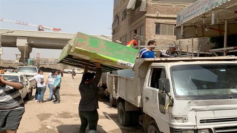 حملة إشغالات بالجيزة