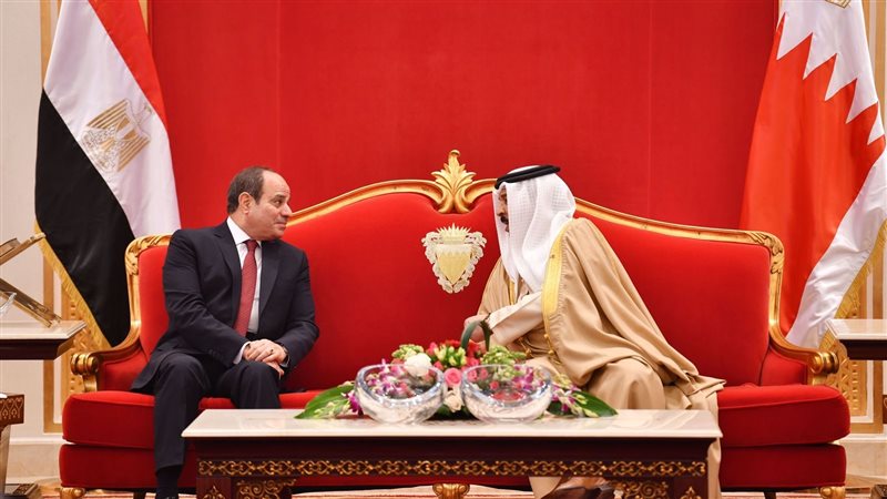 الرئيس السيسي وملك