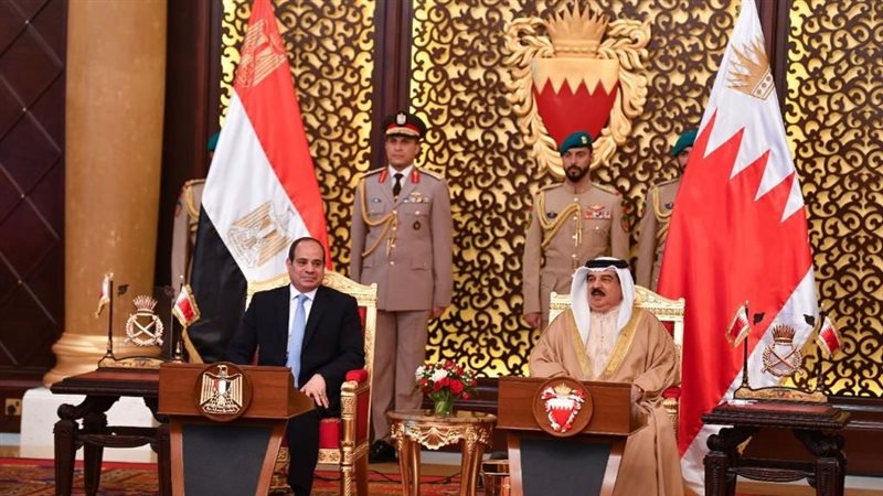 الرئيس السيسي وملك