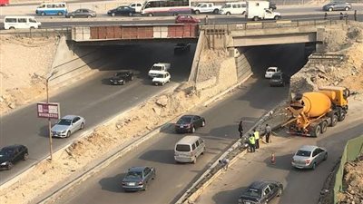 إعادة فتح نفق كارفور المعادي أمام حركة السيارات