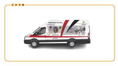 من المنزل.. 8 خطوات لحجز موعد ب​وحدات المرور الإلكترونية| إنفوجراف