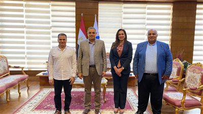 نائب محافظ البحيرة تبحث مع جامعة كفرالشيخ معوقات تطبيق الاشتراطات البنائية| صور