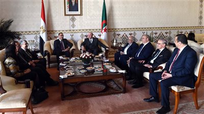 بحضور مدبولي وبن عبد الرحمان.. بدء اجتماعات اللجنة العليا المصرية- الجزائرية