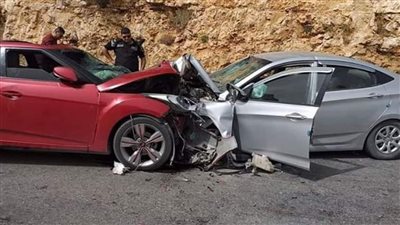 بالاسماء.. إصابة 6 أشخاص فى حادث تصادم ببنى سويف