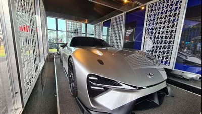 سيارة لكزس Electrified Sport الجديدة خالية من الانبعاثات الضارة 