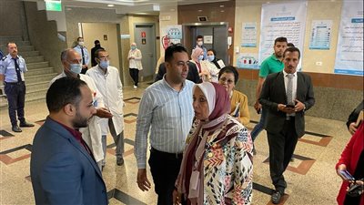 وفد صحة النواب يتفقد مستشفى الحياة ببورفؤاد