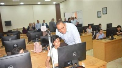 استمرار عقد الدورات التدريبية وإختبارات تأهيل ICDL للشباب والفتيات بالشرقية 