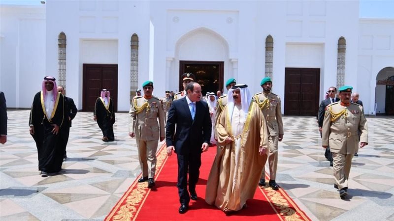 الرئيس السيسي وملك