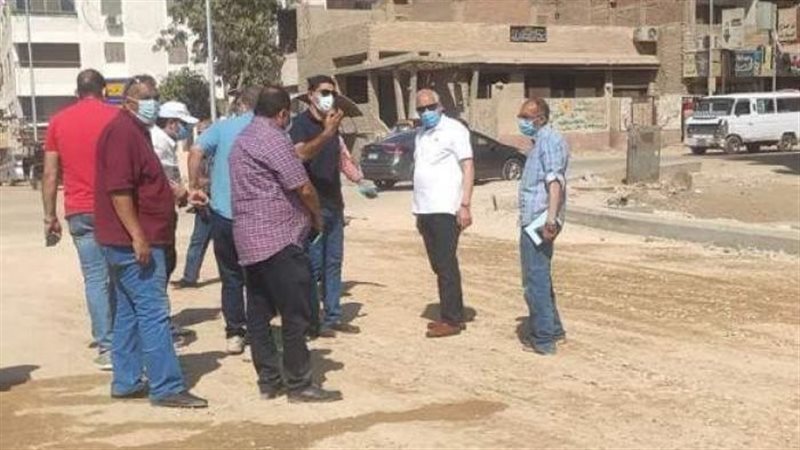 محافظ الجيزة في جولة