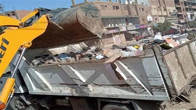 رفع 55 طن مخلفات في حملة بأبو رواش 