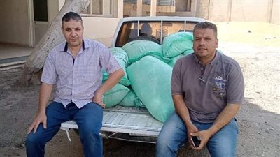 ضبط 17 شيكارة دقيق في العياط قبل تهريبها للسوق السوداء