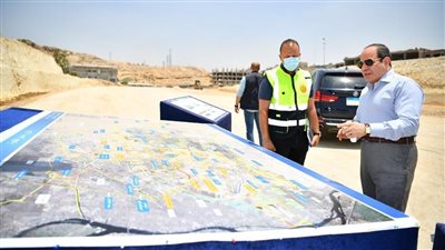 تفاصيل جولة السيسي اليوم.. تطوير كورنيش المقطم ومحور ياسر رزق الأبرز |صور